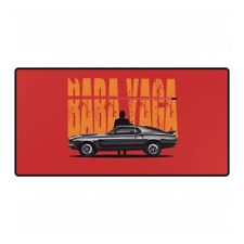 Baba Yaga Mustang Vintage Muscle Car & John Wick Inspired XL Gaming Mouse Pad picture