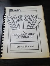 Apple II Atari Kyan Pascal Tutorial Manual 1985 picture