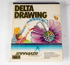 Vintage Spinnaker Delta Drawing learning program Apple II II+ IIe ST534B2 picture