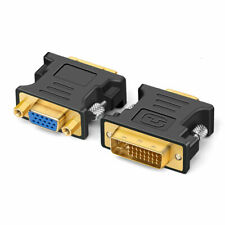 DVI-I Male Analog (24+5) to VGA Female (15-pin) Connector Adapter Desktop PC #44 picture