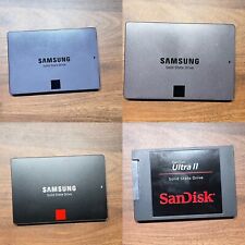 Lot of 4 SSD - Samsung Sandisk 250GB /  240 Gb / 512GB SATA SSD Drives 840 EVO picture