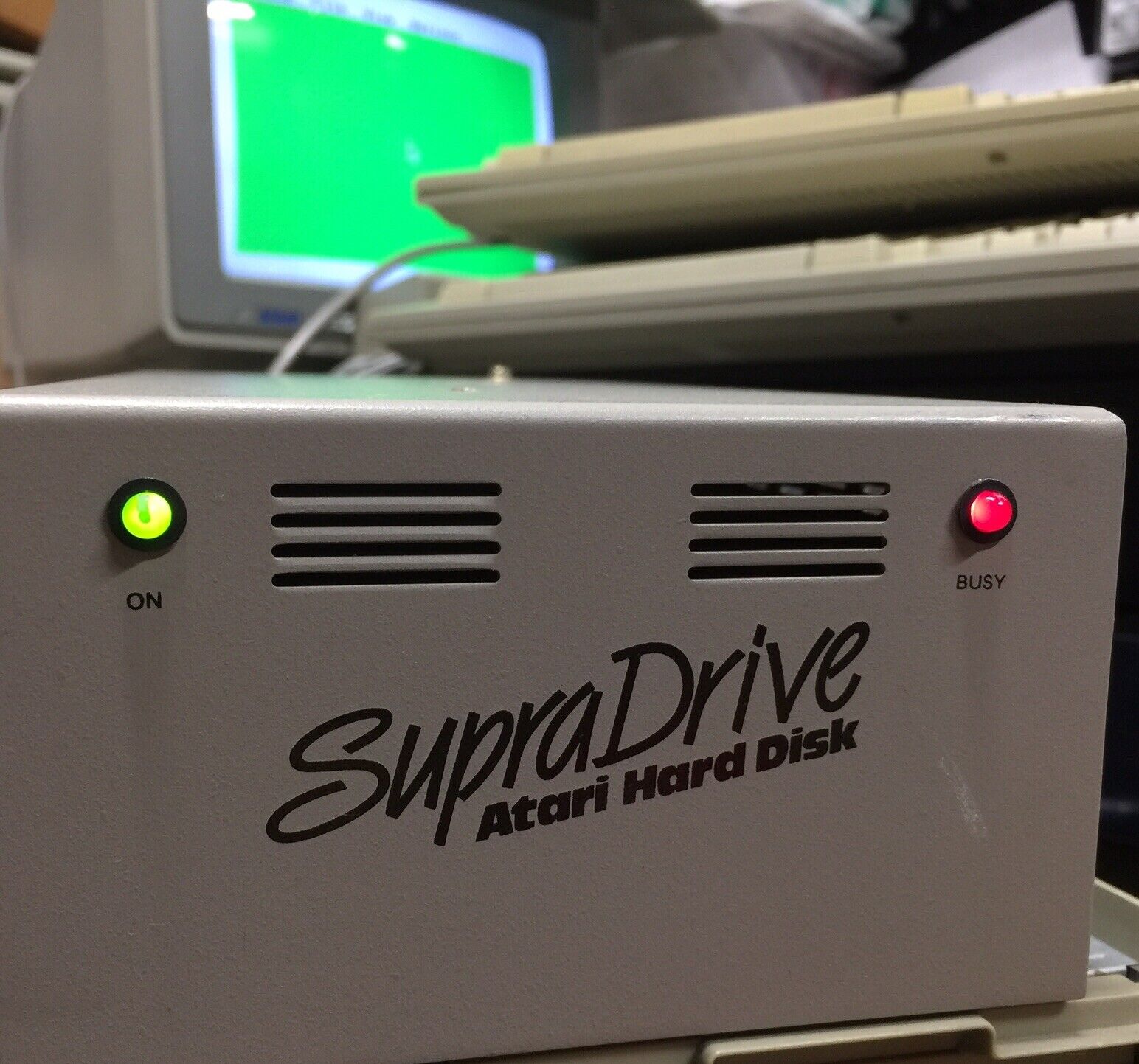 Vintage Atari SupraDrive 52MB Hard Disk HDD Supra Drive Made in USA