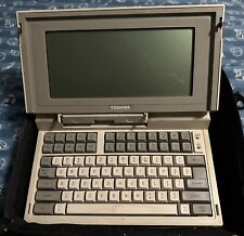 Toshiba T1100 Plus Personal Computer w/Bag And Manuals VINTAGE (no Power Supply) picture