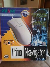 Vintage Primax Prima Navigator Serial Mouse NoS Rare HTF - A6 picture
