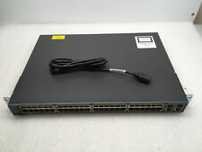 Cisco WS-C2960+48PST-L 52-port PoE Catalyst Switch picture