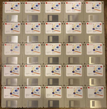 Vintage Apple Macintosh OS 7.6/7.6.1 on 25 Floppy Disks In Good Working Order picture