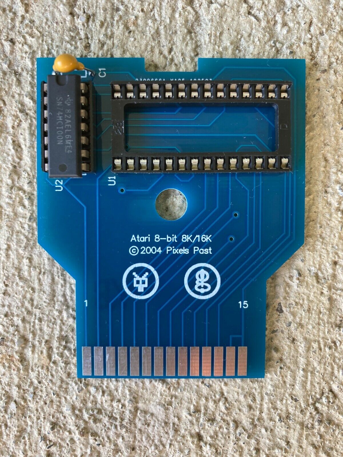 *NEW* 1PCS Atari 8-bit 400/800/600XL/800XL/XE Cartridge PCB Rev 3