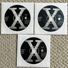 Apple Mac OS X 10.3 Panther (2003) Vintage Software – Install CDs 1, 2 and 3 picture