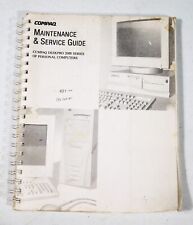 Vintage Compaq Maintenence & Service Guide Deskpro 2000 ST533 picture