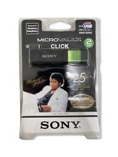 Michael Jackson Sony Micro Vault 2 GB USB Flash Drive MOC Thriller Pre Loaded picture
