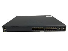 Cisco Catalyst WS-C2960X-24PS-L V02 24 Port POE Gigabit Ethernet Switch + GB607 picture