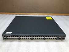 Cisco Catalyst 2960X 48 Port PoE+ Network Switch WS-C2960X-48FPS-L *TESTED* picture