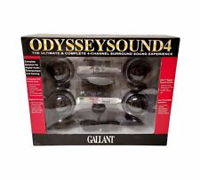 Rare Gallant Odyssey Sound 4 - 4 Channel Surround PC Speakers Vintage NEW  picture