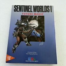 Sentinel Worlds I: Future Magic Commodore 64 128 Game w/ Box & Manual C64 C128  picture