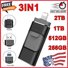 64~2TB USB3.0 Flash Drive Memory Photo Stick OTG Pendrive For iPhone iPad Laptop picture