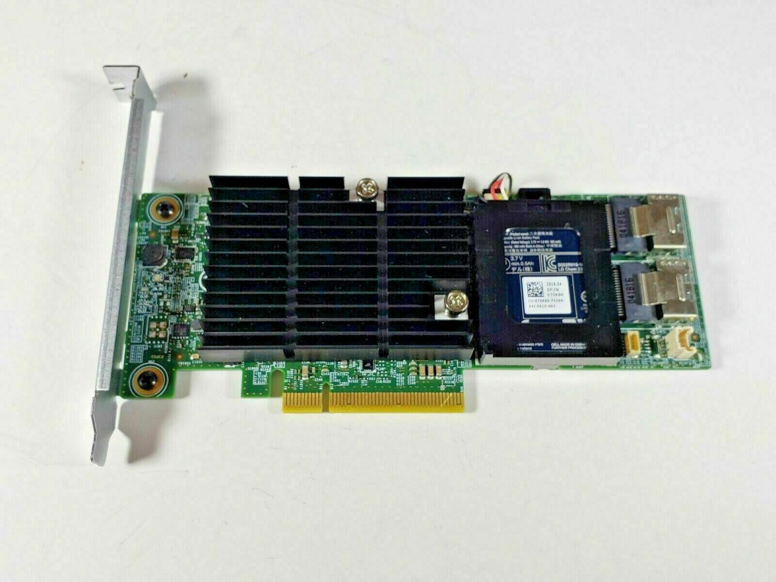 USED VM02C DELL PERC H710 512MB 6GB/S PCI-E EXTERNAL RAID CONTROLLER W/ BATTERY