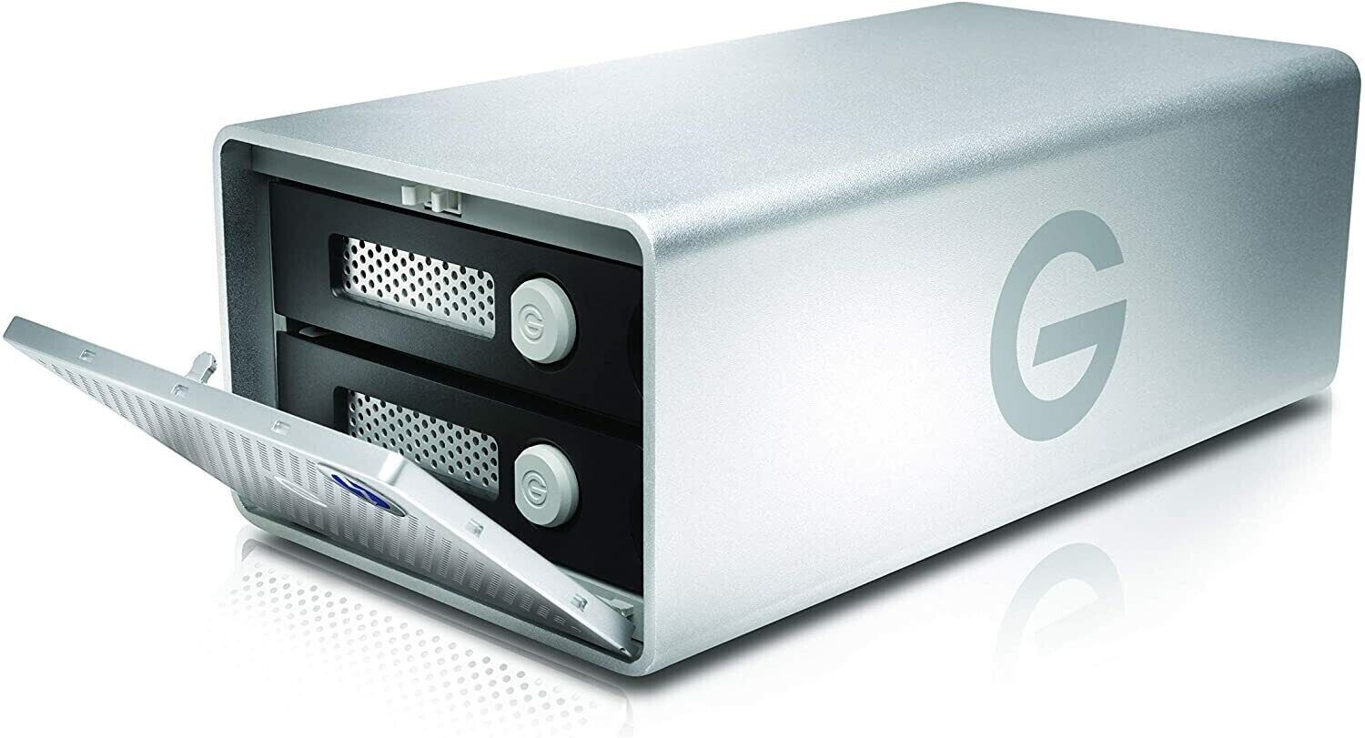 G-RAID G Technology 24 TB dual drive (12x2) With Thunderbolt 3, Gen 2