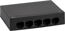 5-Port 10/100Mbps Fast Ethernet Unmanaged Network Switch | Compact Size, Plug an picture