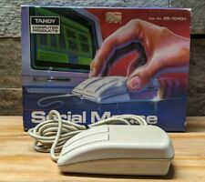 Vintage Tandy Serial Mouse 25-1040C W/ Original Box *Untested* picture