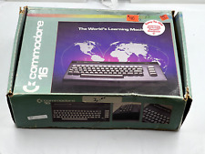 Vintage Commodore 16 Computer w/ Box Accessories UNTESTED picture