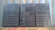 3 x Vintage IBM Control Panel Plugboards - 1950s picture