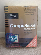 Vintage PC Software  compuserve value pack windows new sealed 1994 picture
