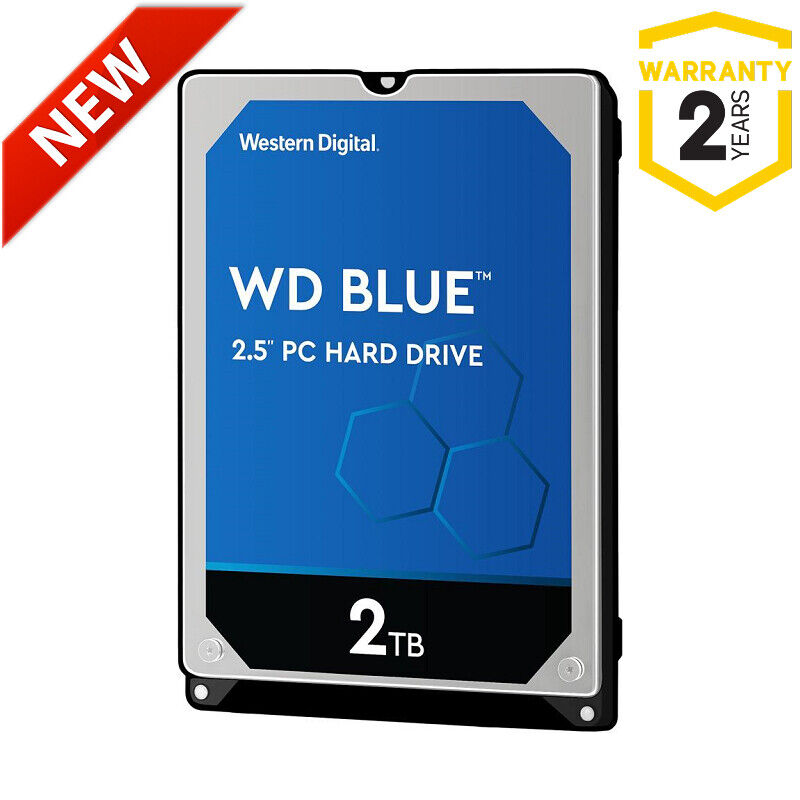 New WD Blue 2TB 2.5\