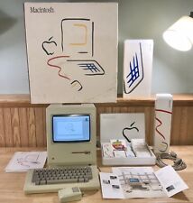 1984 APPLE MACINTOSH 128K MATCHING #'s BOX Set FIRST Model MAC M0001 NICE RARE picture