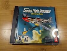 Vintage Microsoft Combat Flight Simulator WW2 Europe Series PC CD ROM No key picture