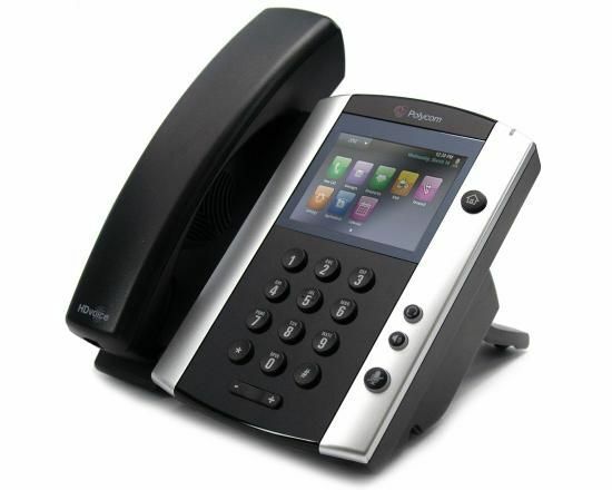 Polycom (2201-48500-001) VVX 501 VoIP Telephone (Complete)