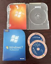 VINTAGE MICROSOFT WINDOWS 7 2009 64 BIT PROFESSIONAL UPGRADE WITH PRODUCT KEY picture