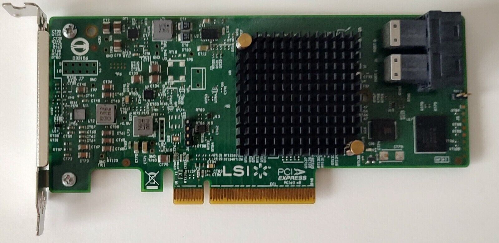 LSI SAS 9300-8i SGL / 6Gb/s SAS - PCI Express 3.0 x8 - Plug-in Card - 2 SAS Port