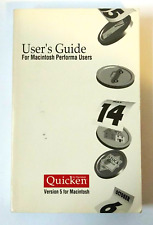 Vintage User's Guide Quicken Version 5 - for Macintosh Performa Users picture