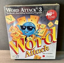Word Attack 3 PC Game  (Collectors Piece) VINTAGE NEW OLD STOCK picture