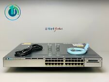 Cisco WS-C3750X-24P-S 24 Port PoE Gigabit Switch - Same Day Shipping* picture