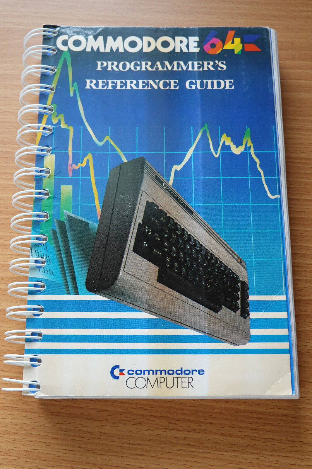 Commodore 64 Programmer’s Reference Guide Vintage Computer Manual, wire bound
