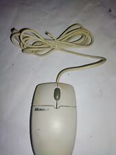 Vintage Microsoft Intellimouse 1.2A Mechanical Ball Wheel Mouse 0886MJ picture