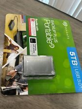 Seagate Backup Plus 5TB HDD External Portable Hard Drive New Sealed picture