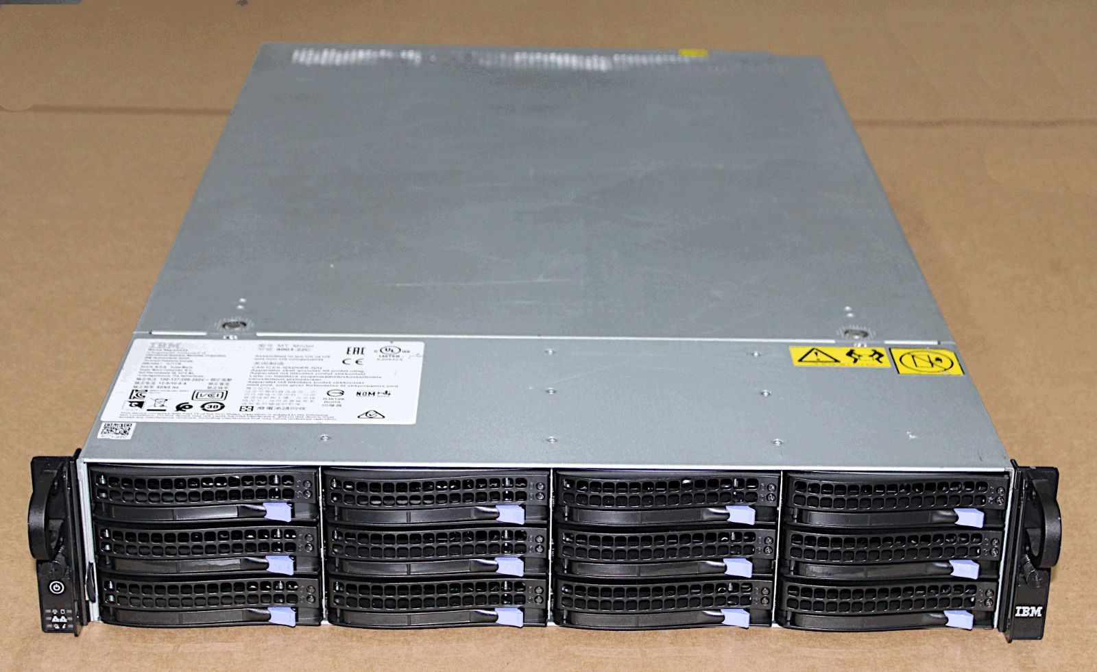 IBM S822LC 20-Core 2.92GHz 512Gb 1.9Tb SSD 2U Linux Server - 8001-22C Power 8