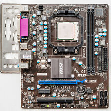 Windows 7 Gaming Motherboard MSI NF725GM-P43 AM3 DDR3 AMD Athlon II X2 240e picture