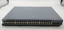 Juniper Networks EX3300-48T-BF 48-Port 10/100/1000BaseT 4xSFP+ Network Switch picture