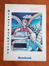 MITS Altair Technical Notebook S-100 Vintage Computer Ed Roberts picture