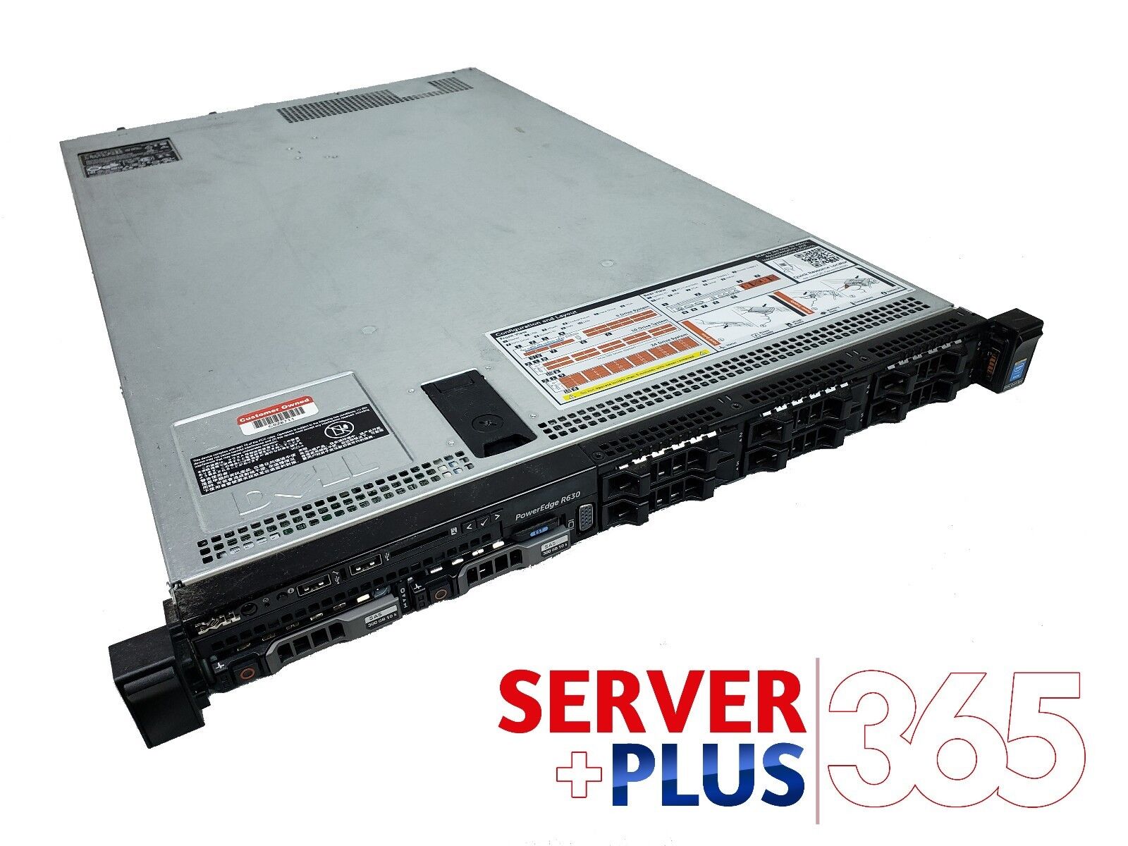 Dell PowerEdge R630 Server, 2x E5-2683 V3 2.0GHz 14Core, 512GB, 4x Trays, H730