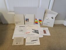 (Lot) Vintage 1990 Apple Macintosh Documents Brochure Manual Stickers HyperCard picture