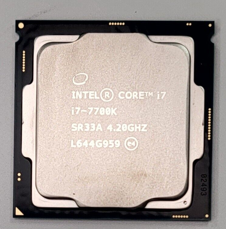 Intel Core i7-7700K Processor (4.2 GHz, 4 Cores, LGA 1151) - SR33A