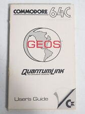 Vintage Commodore 64C Geos Quantum Link User's Guide  ST533B11 picture