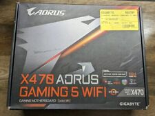 Gigabyte X470 Aorus Gaming 5 Wifi ATX Socket AM4 Motherboard Used picture
