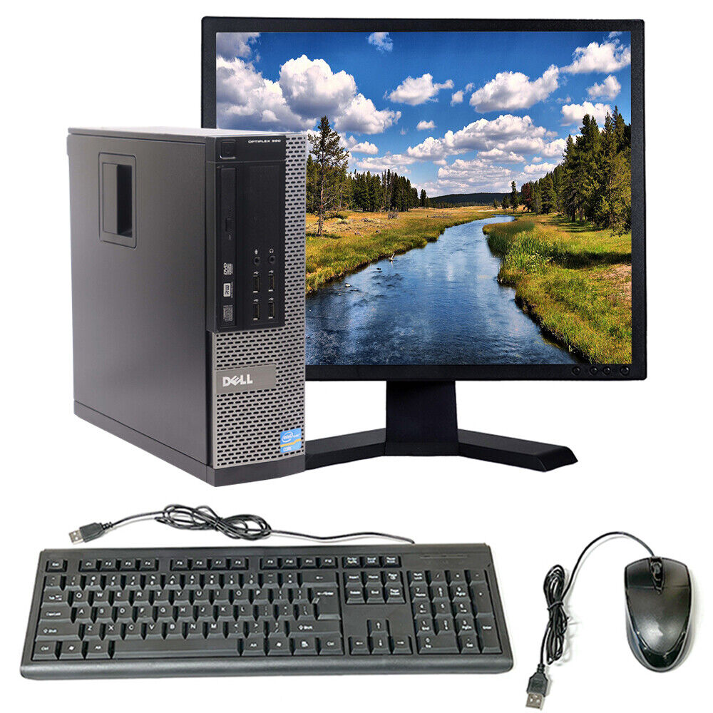 Dell OptiPlex Desktop Computer PC Up To 16GB RAM 2TB/SSD Dual 22\