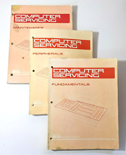 Vintage Zenith Computer Servicing Manual Textbook/Workbooks, Set of 3, 1987 picture