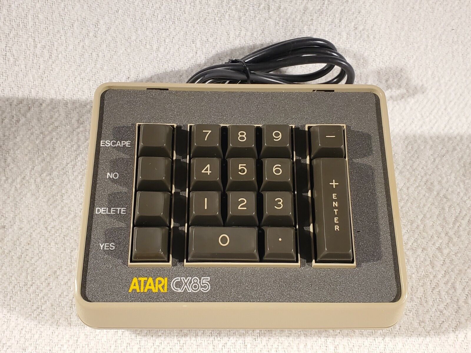 Atari CX85 numeric keypad for Atari 800 XL / 130XE / 1200XL Computers - Untested